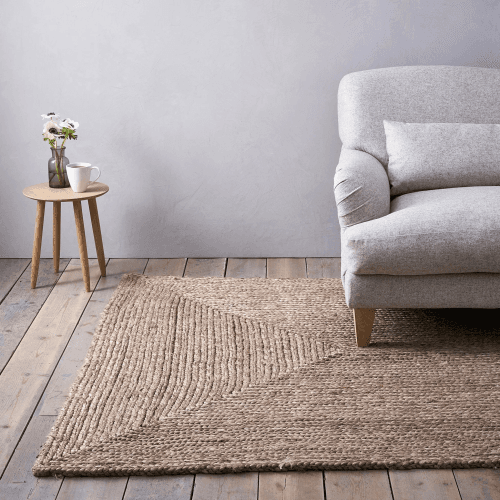 Image showing the Braided Jute Rug product.