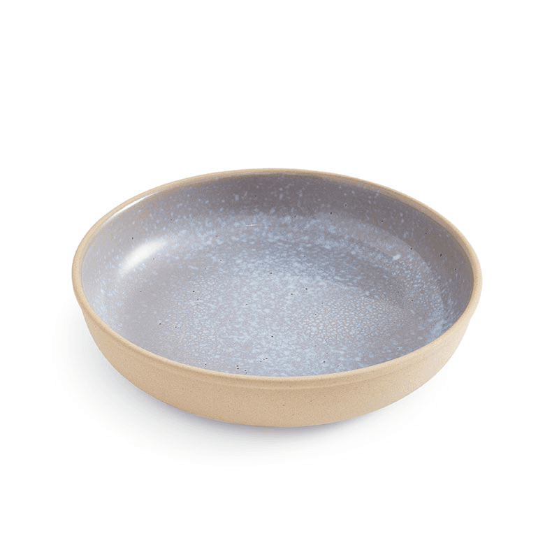 Minerals Set of 4 Low Bowls, Aqua