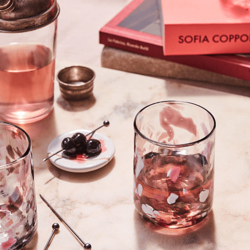 Image showing the Morada Set of 4 Tumblers, 350ml, Pink product.