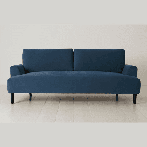 Image showing the Model 05 3 Seater Velvet Sofa, Teal product.