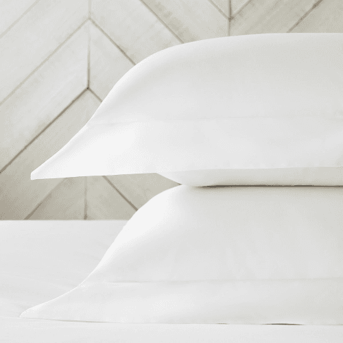 Image showing the Essentials Egyptian Cotton Oxford Pillowcase, White product.