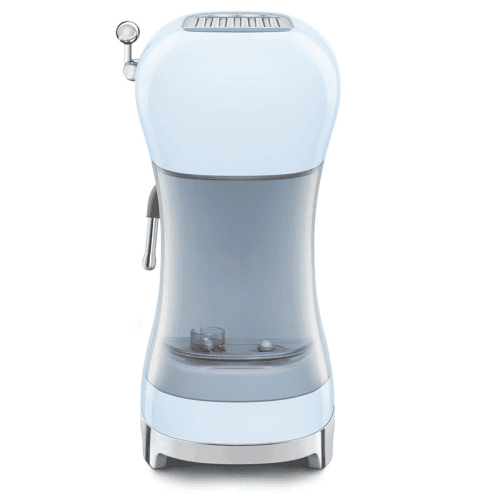 50's Style Espresso Coffee Machine, Pastel Blue