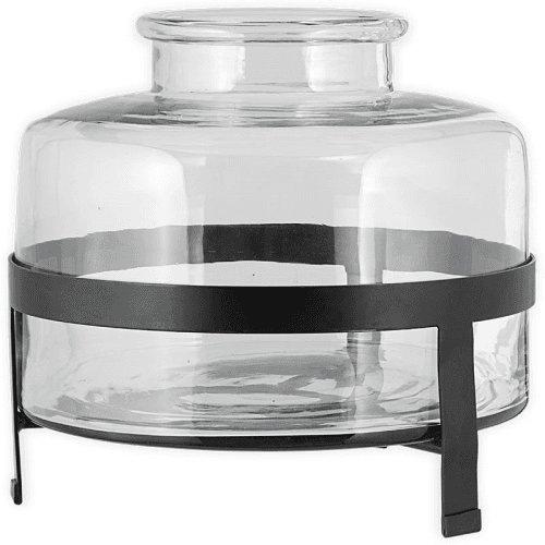 Image showing the Akoro Vase, Clear product.