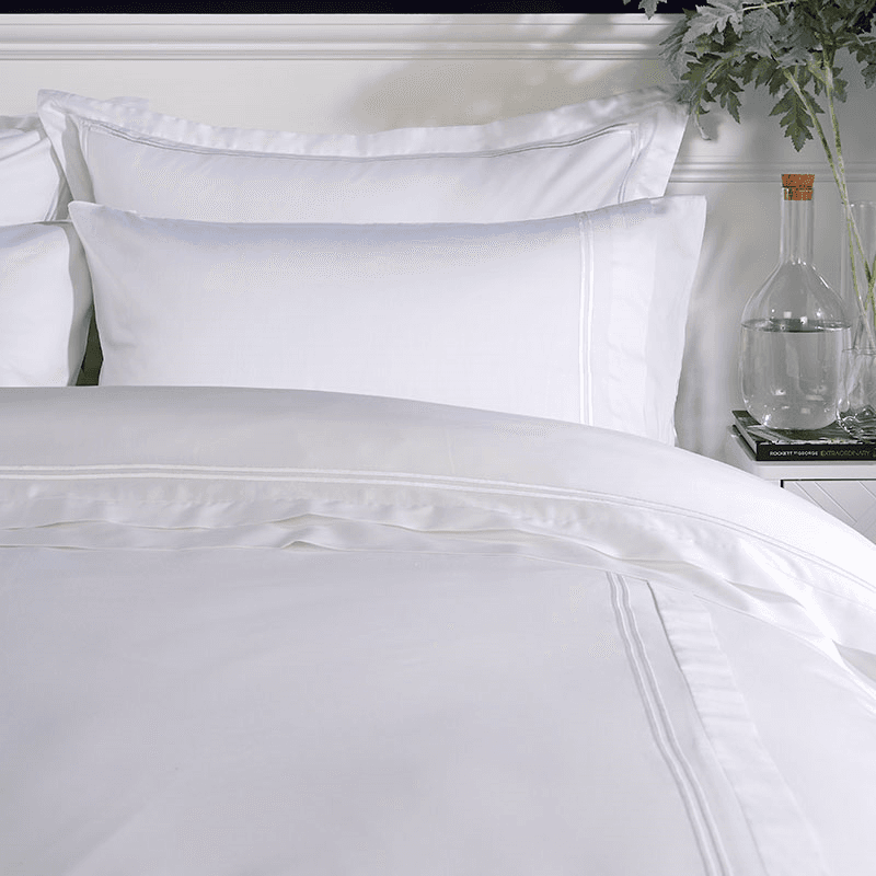 Coniston  Pair of Standard Pillowcase, White