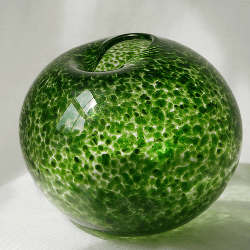 Large Dewdrop Vase, D26cm, Jade
