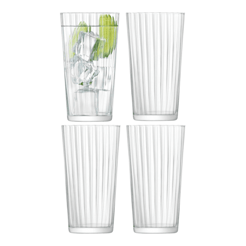 Image showing the Gio Line Set of 4 glasses, 320ml, Clear product.