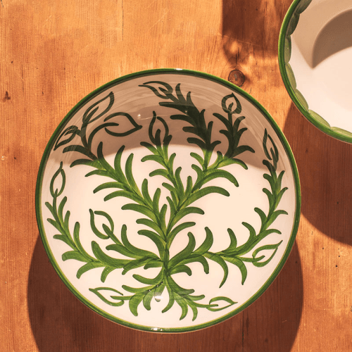 Image showing the Vina Large Bowl, D24cm, Green product.