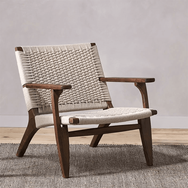 Surat Woven Lounger, Natural