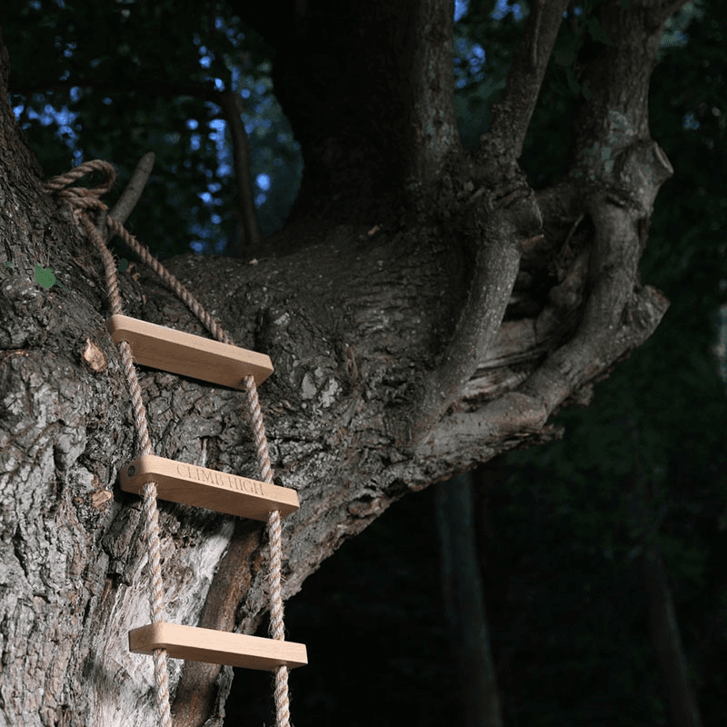 Personalised Rope Ladder, Oak