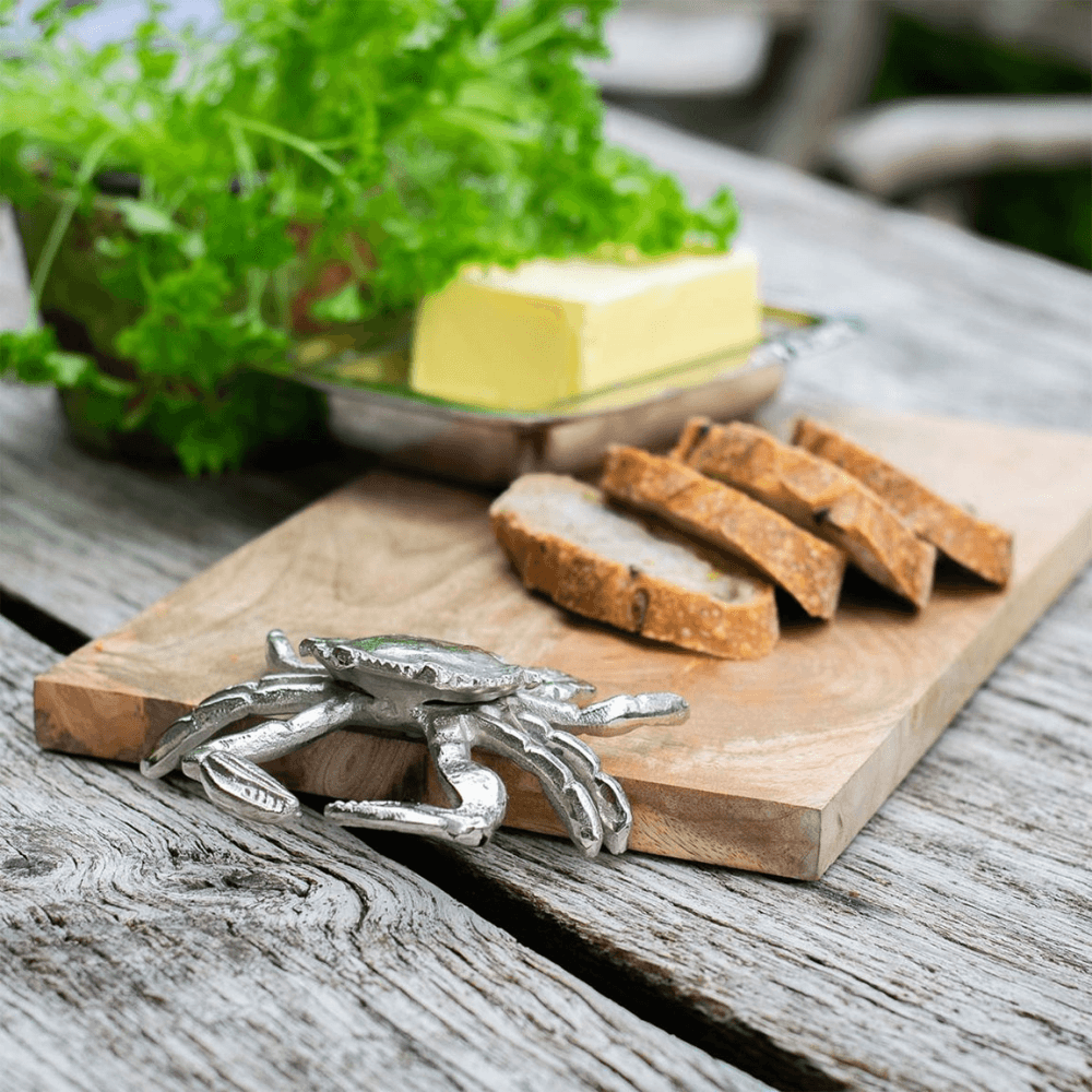Seashore Serving Board with Crab Design