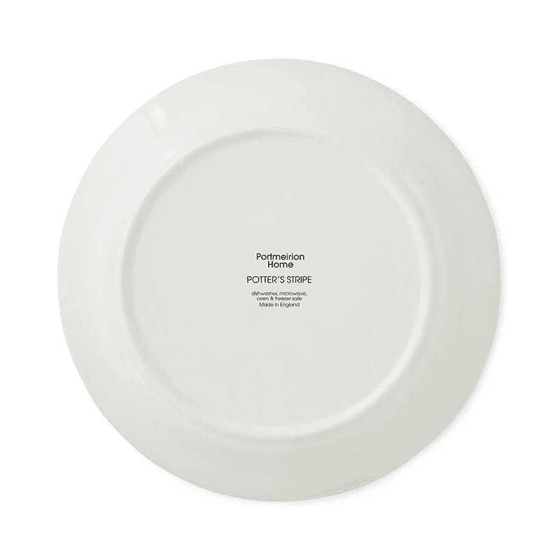 Potter's Stripe Set of 4 Salad Pates, Blue