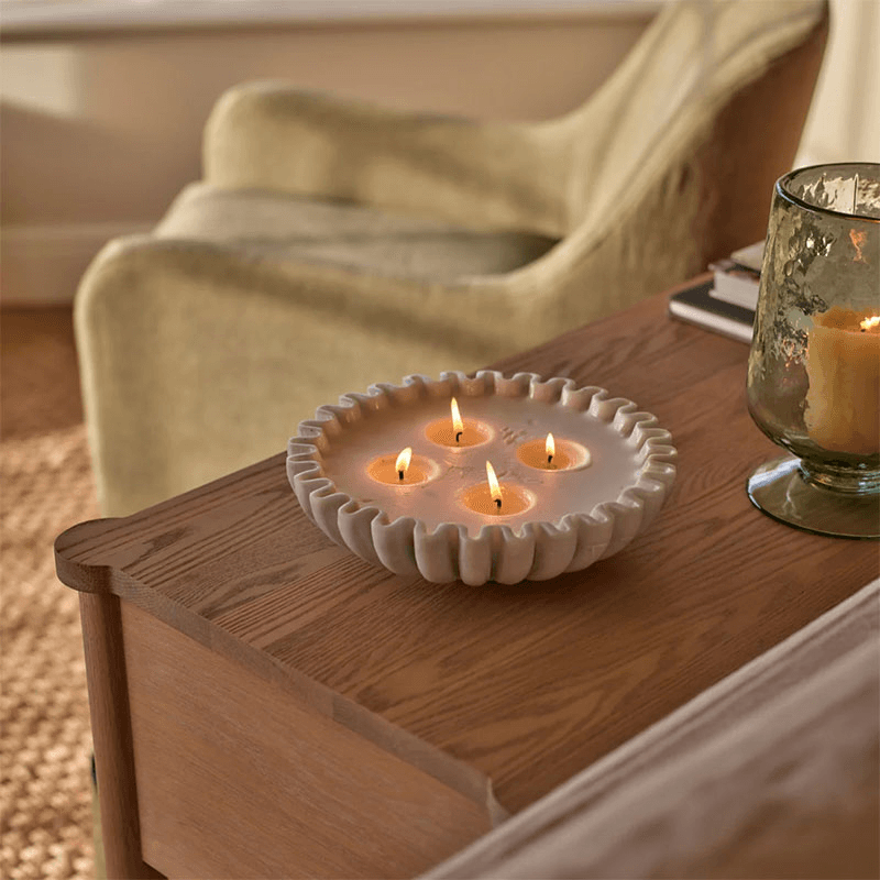 Malpas Candle, White