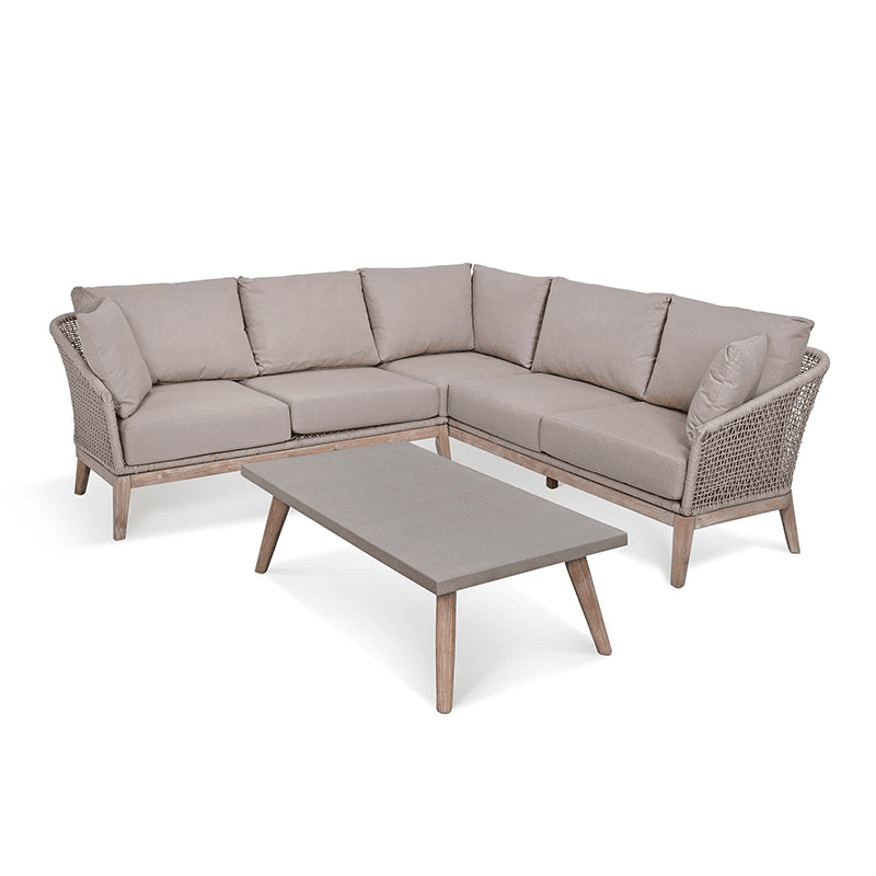 Lynton Corner Sofa Set, Grey