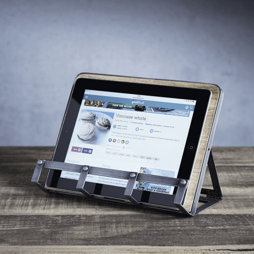 Image showing the Industrial Kitchen Cookbook / tablet stand product.