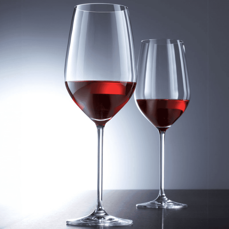 Fortissimo Set fo 4 Bordeaux Glass, 650ml, Clear