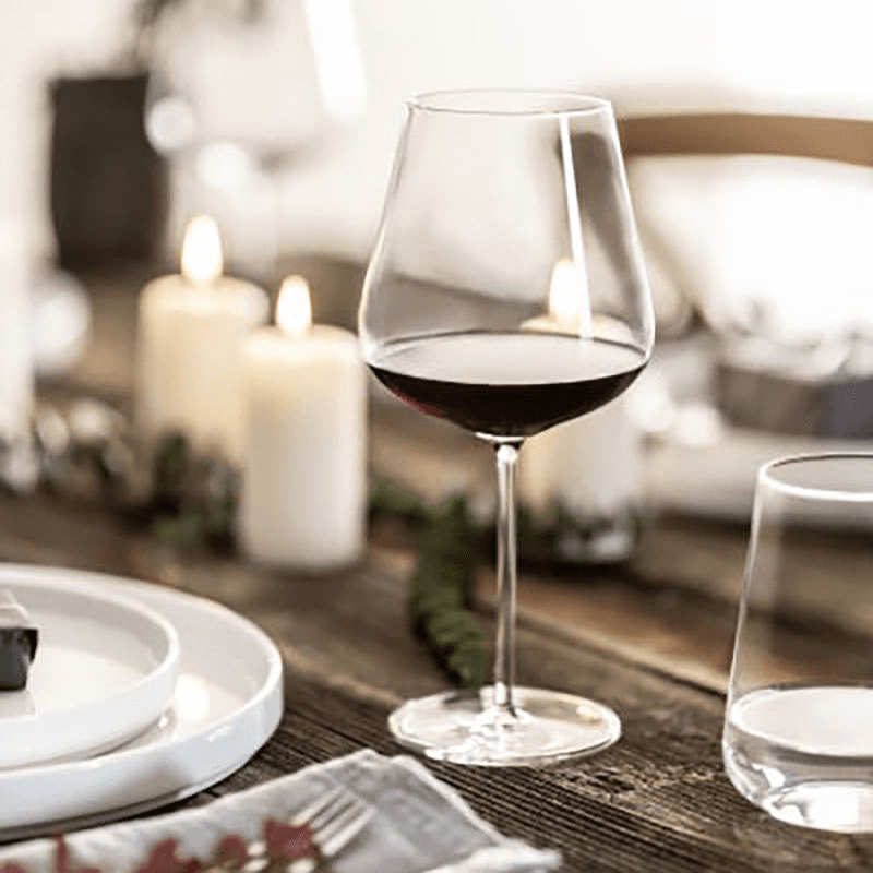 Vervino Set of 2 Allround Wine Glasses, 685ml, Clear