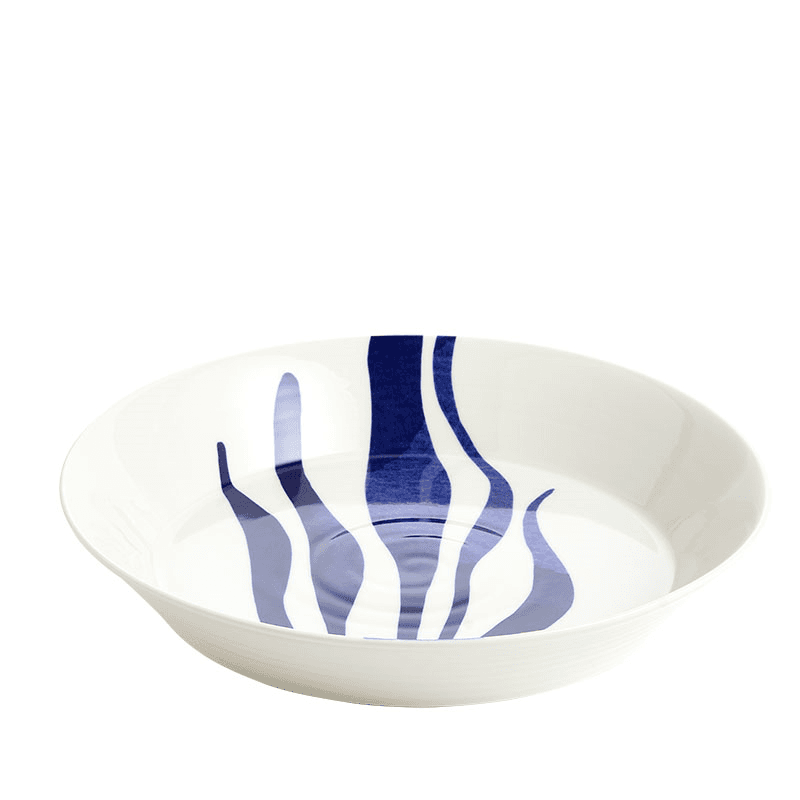 Pacific Low Serving Bowl, D32cm, Blue