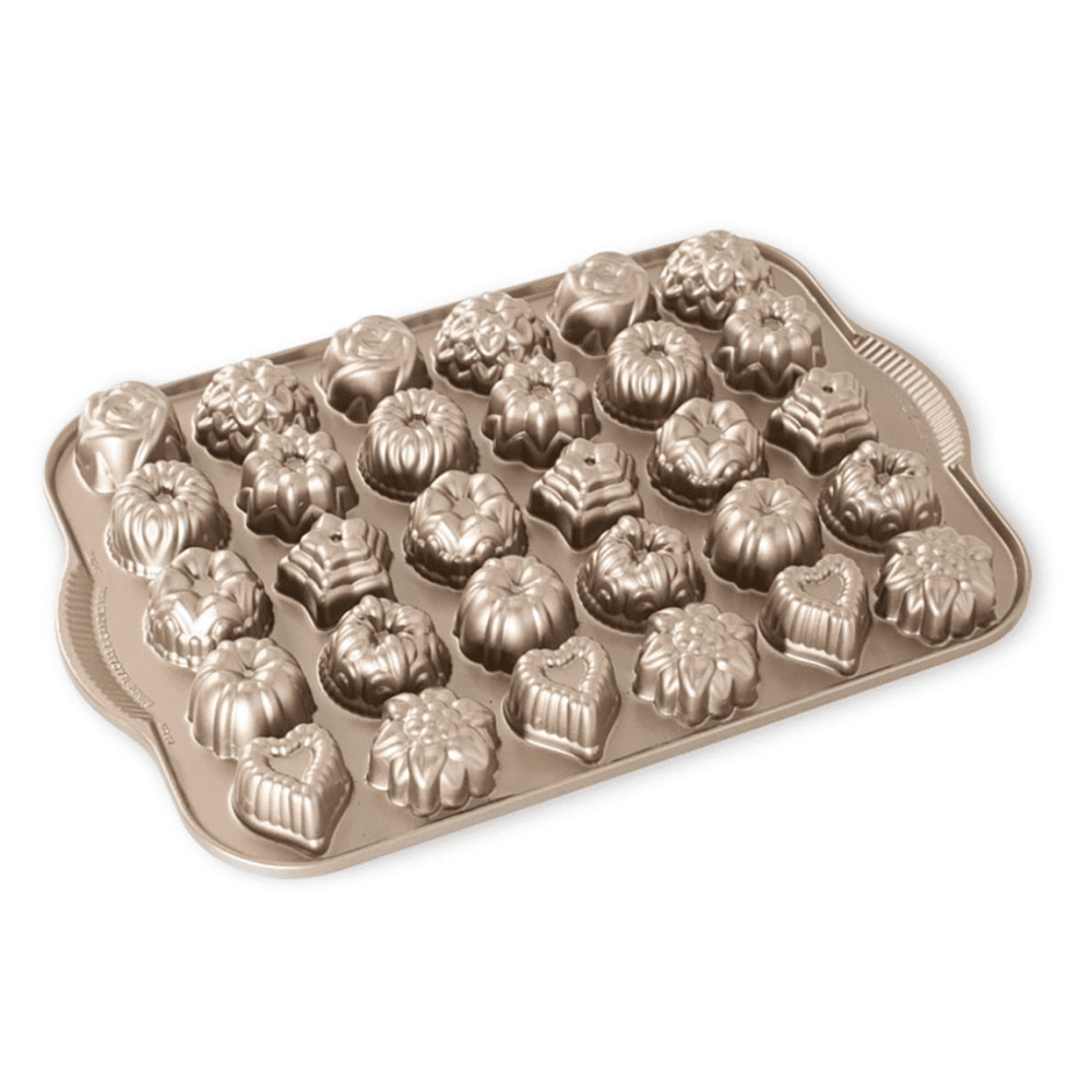 Spring & Summer Cast Bundt Tea Cakes & Candies Pan, Toffee