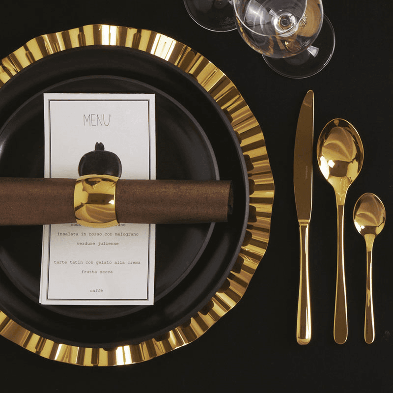 Taste 24 Piece Cutlery Set, Gold