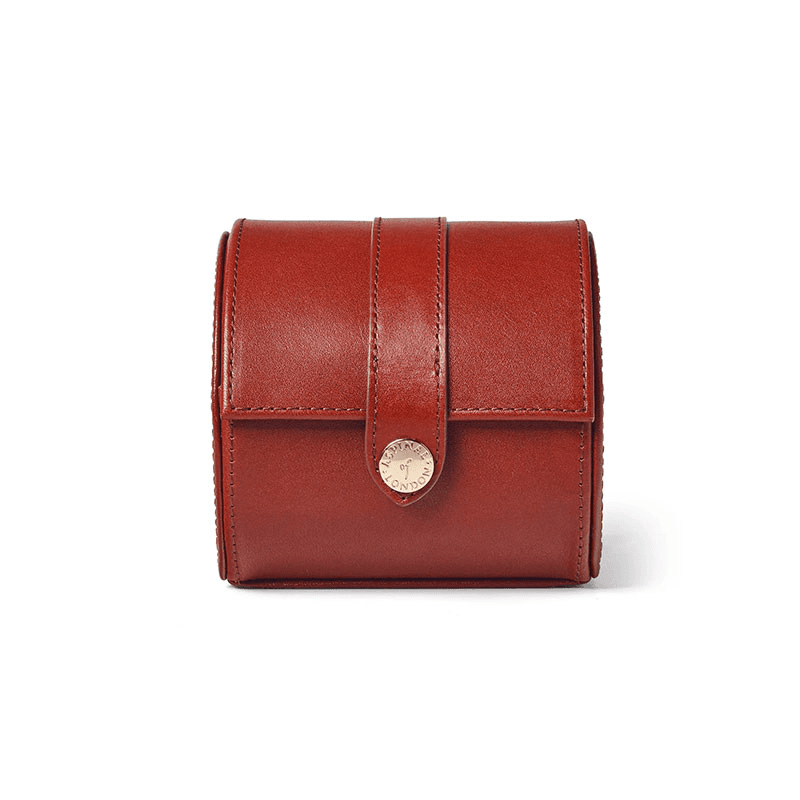 Watch Roll, L10 x W14.5cm, Cognac