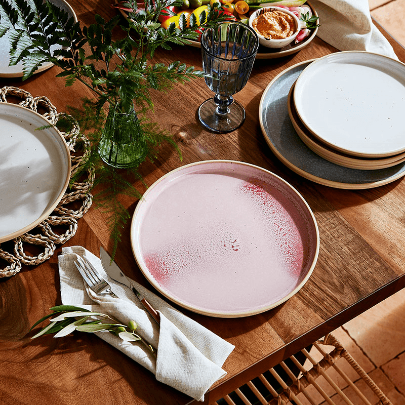Minerals Set of 4 Dinner Plates