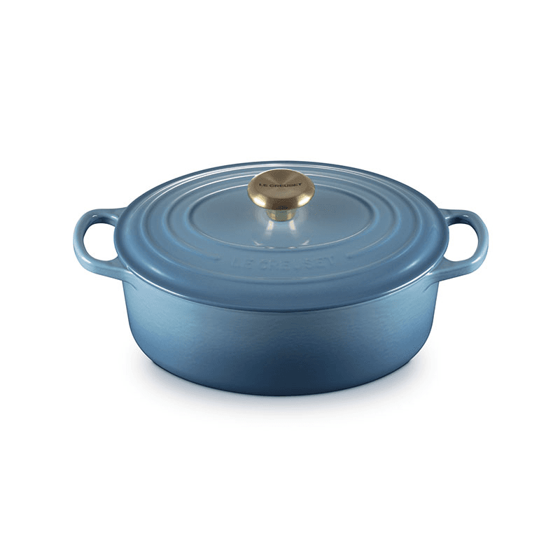 Signature Cast Iron Oval Casserole