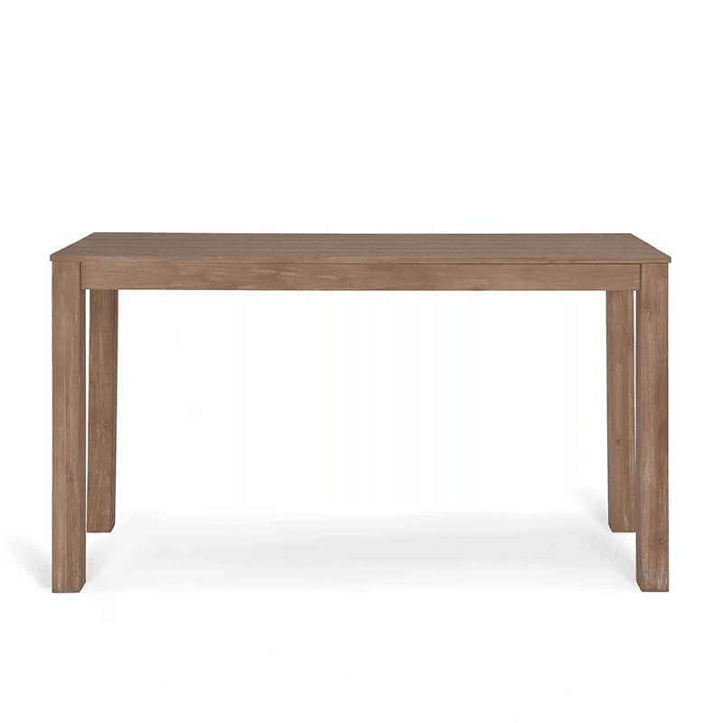 Porthallow Rectangular Bar Table, Natural