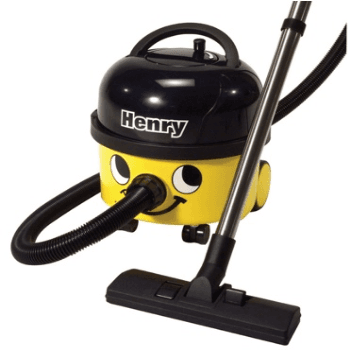Image showing the Henry Vacuum Cleaner, Yellow product.