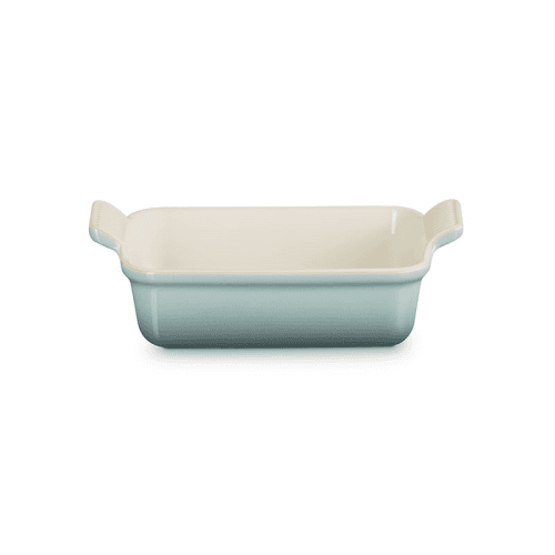 Image showing the Stoneware Heritage Rectangular Dish, 19cm, Sea Salt product.