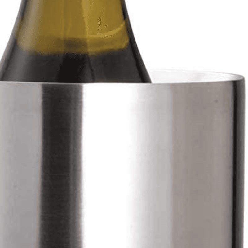 Double Walled Wine Cooler, Stainless Steel