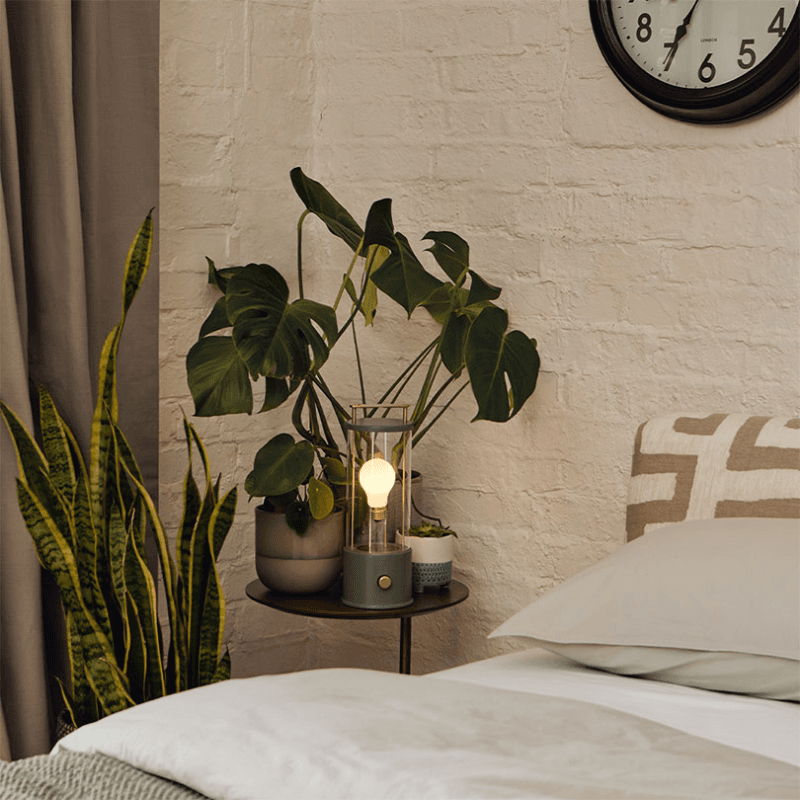 Tala x Farrow & Ball The Muse Portable Lamp, Pleasure Garden Green