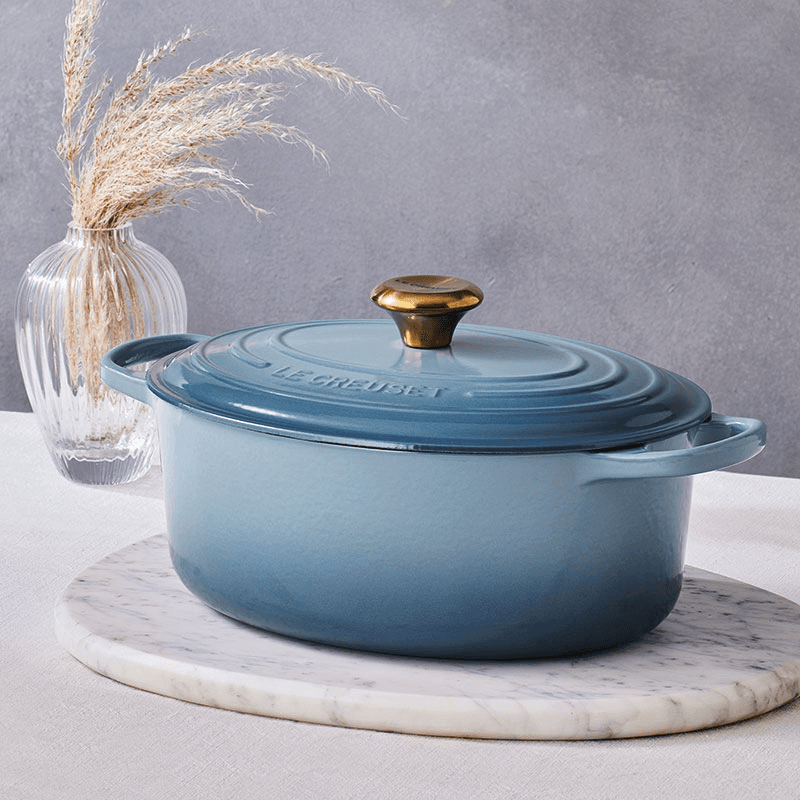 Signature Cast Iron Oval Casserole