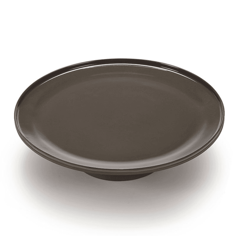 Dune Cake Stand, D33cm, Slate