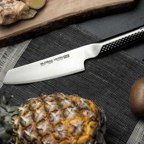 Image showing the Ukon Vegetable Knife, 14cm, Silver product.