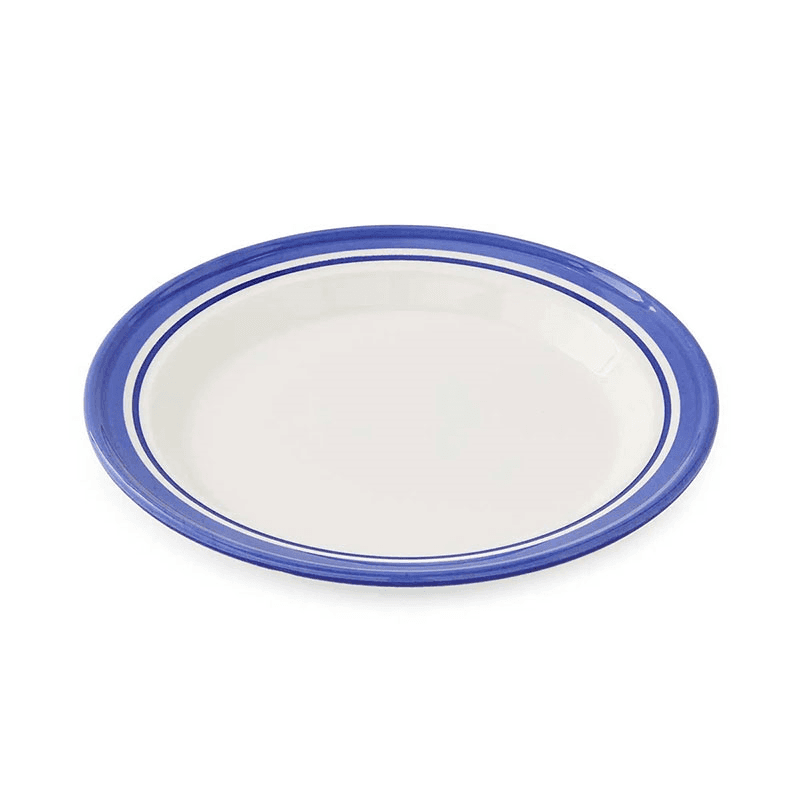 Potter's Stripe Set of 4 Salad Pates, Blue