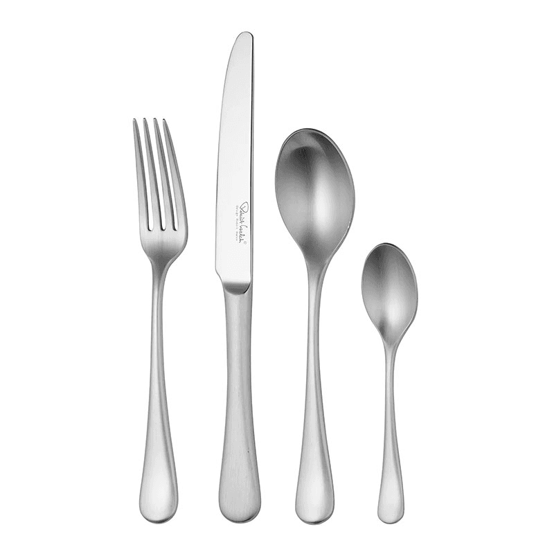 Radford Satin 24 Piece Cutlery Set, Stainless Steel