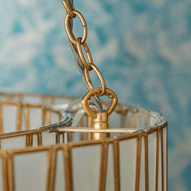 Shard Chandelier, Brass