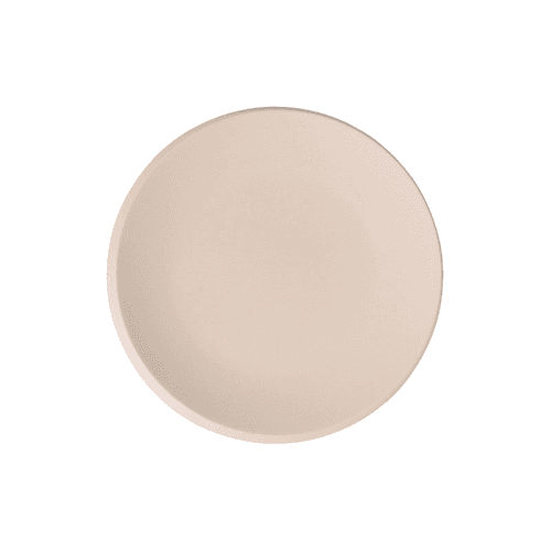 Image showing the New Moon Plate, D27cm, Beige product.