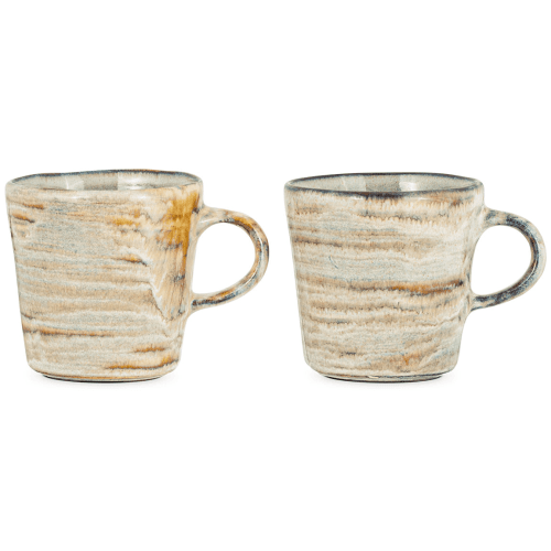 Image showing the Vizo Set of 2 Mugs, Grey product.