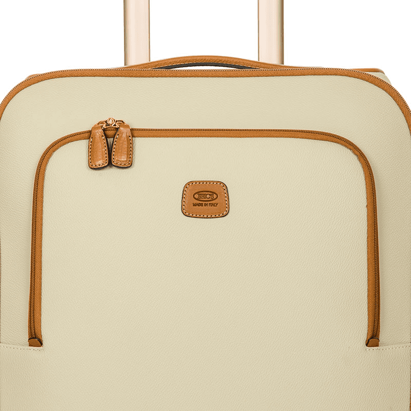 Firenze Carry-on Suitcase, H55 x L40 x W23cm, Cream