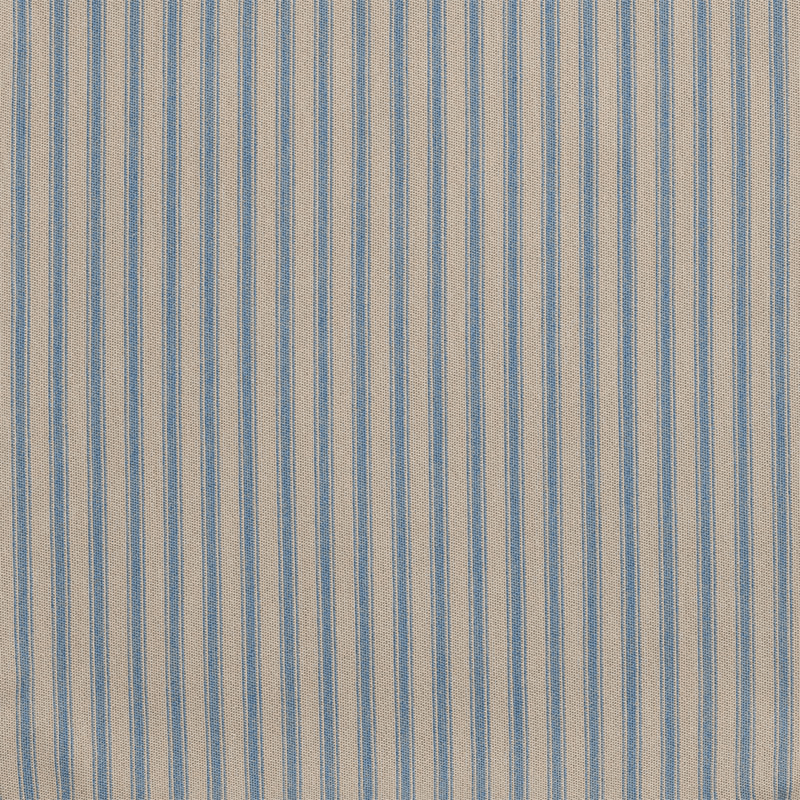 Fine Stripe Outdoor Cushion, Blue