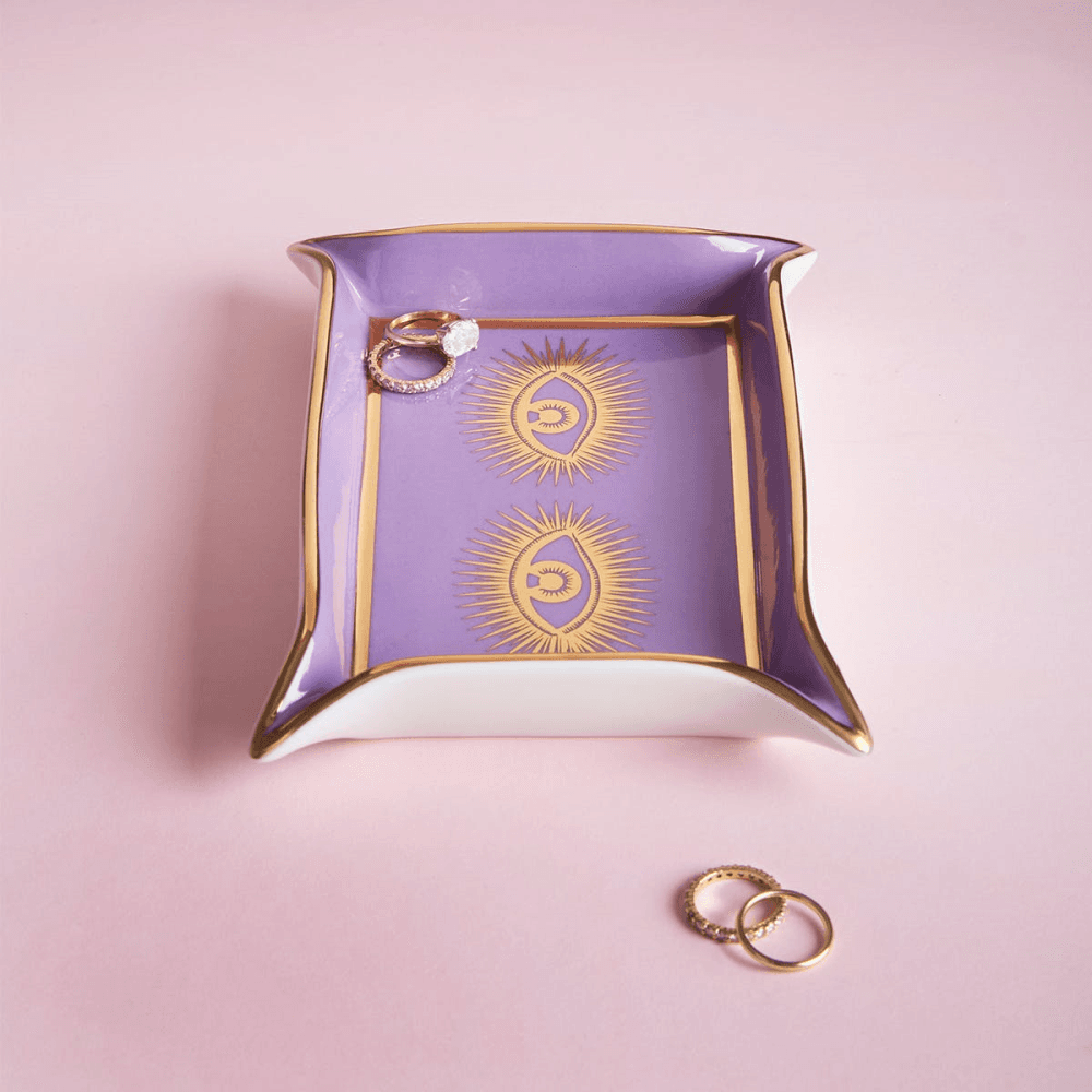 Eyes Valet Tray, Pink