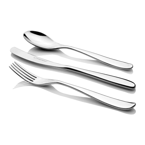 Image showing the 7 Piece Place Setting, Olive Mirror Finish product.