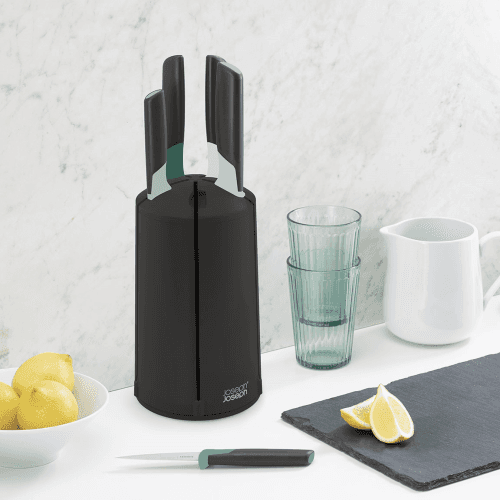 Image showing the Elevate Knives Carousel, 4-Piece, Sage product.