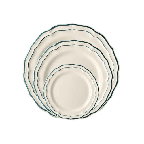 Image showing the Dessert Plates, Filet Acapulco, 23cm, Set of 4 product.