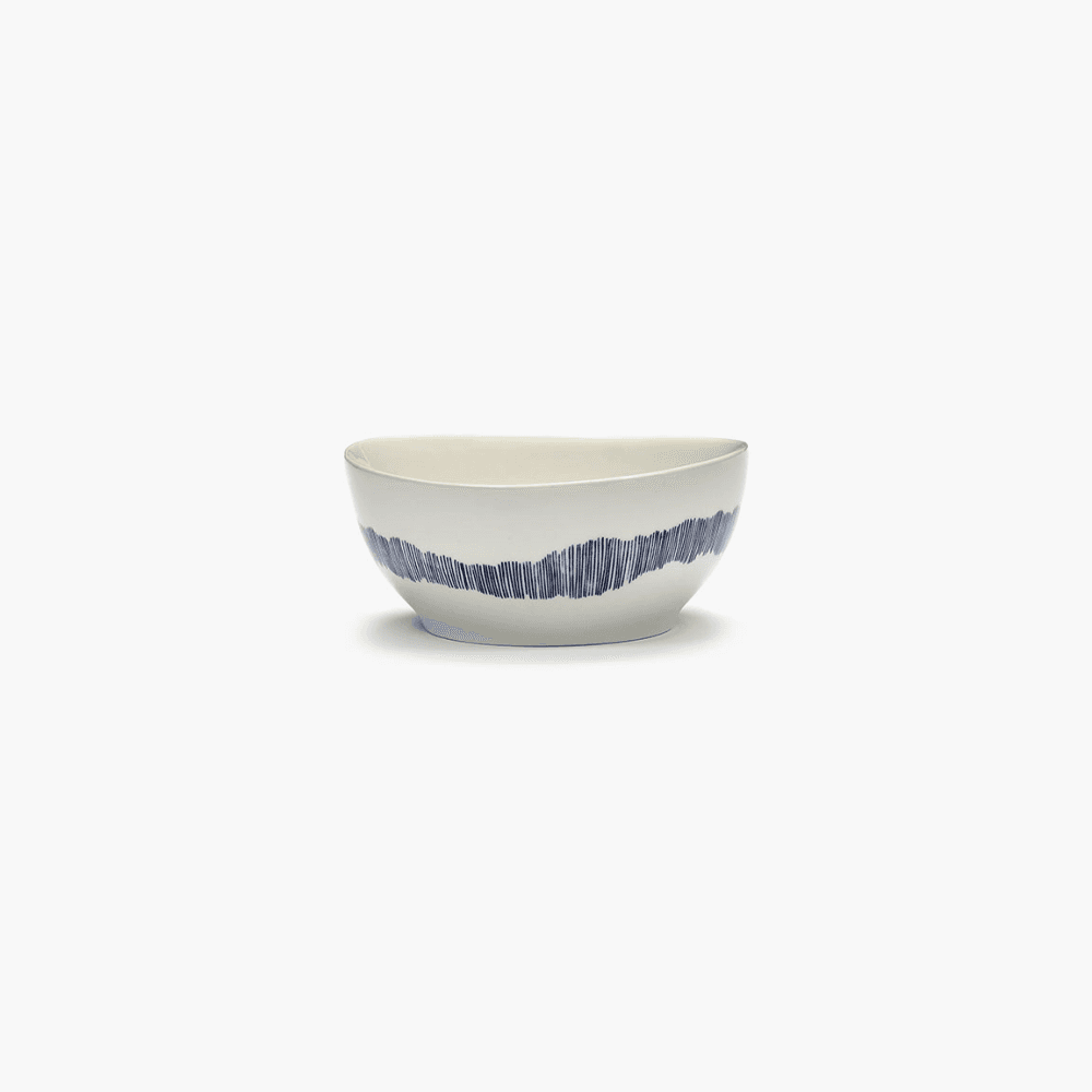 Ottolenghi Set of 4 small bowls, White And Blue
