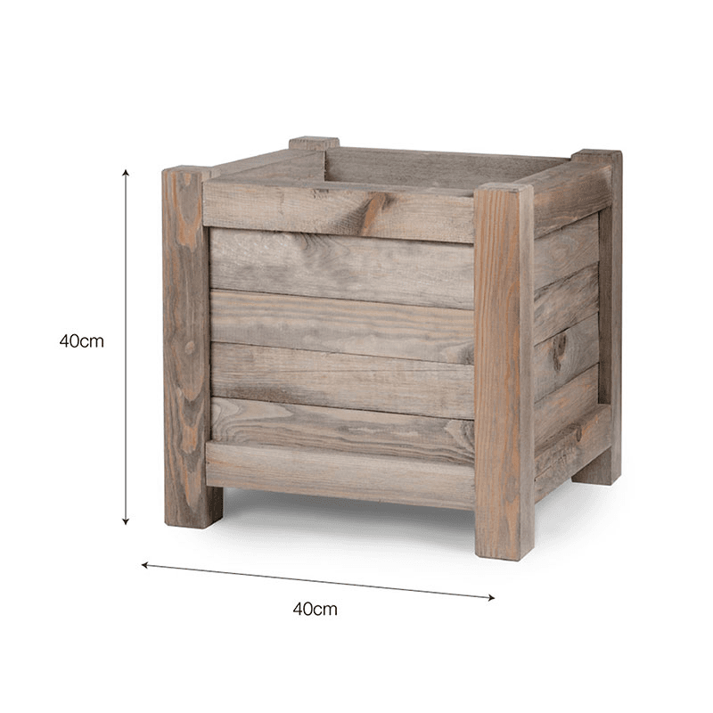 Square Planter, Spruce