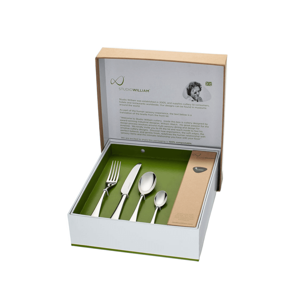 Balsa 16 Piece Cutlery Set, Mirror Finish