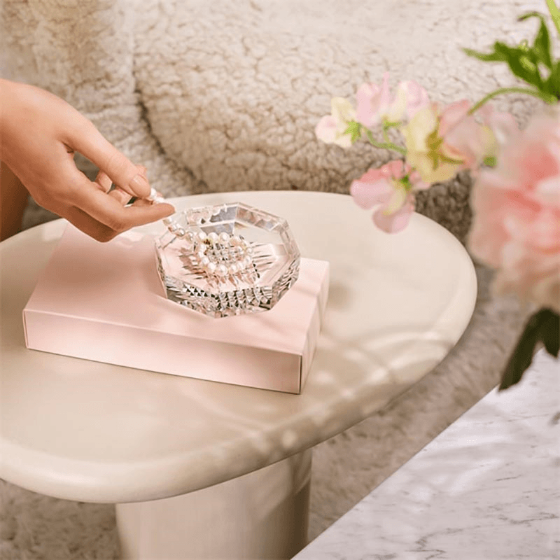 Lismore Diamond Tray, 10cm, Clear