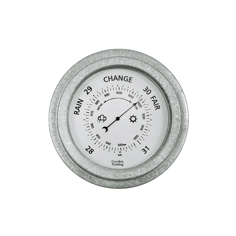 St Ives Barometer, Silver